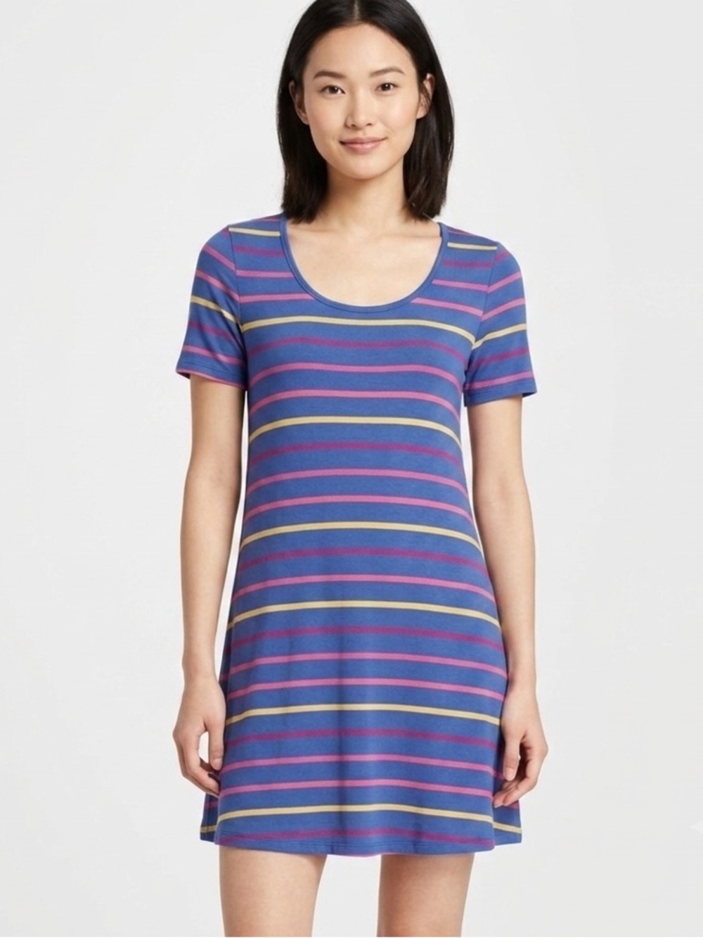 LulaRoe Multicolored Striped Irma XXS